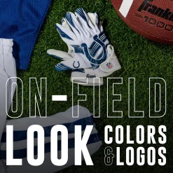 Franklin Sports NFL Colts Youth Football Receiver Gloves -Kohls shop 6082430 ALT4