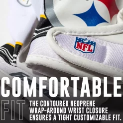 Franklin Sports NFL Steelers Youth Football Receiver Gloves 12 Franklin Sports NFL Steelers Youth Football Receiver Gloves -Kohls shop 6082435 ALT4