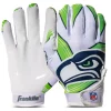 Franklin Sports NFL Seahawks Youth Football Receiver Gloves
