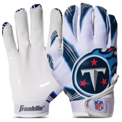 Franklin Sports NFL Titans Youth Football Receiver Gloves