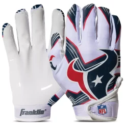 Franklin Sports NFL Texans Youth Football Receiver Gloves