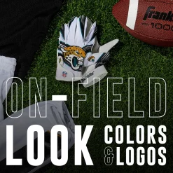 Franklin Sports NFL Jaguars Youth Football Receiver Gloves -Kohls shop 6082448 ALT7