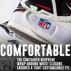 Franklin Sports Atlanta Falcons Youth NFL Football Receiver Gloves -Kohls shop 6082449 ALT3