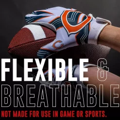Franklin Sports Chicago Bears Youth NFL Football Receiver Gloves -Kohls shop 6082453 ALT2