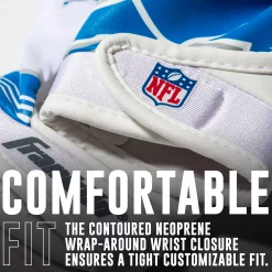 Franklin Sports Detroit Lions Youth NFL Football Receiver Gloves -Kohls shop 6082457 ALT7