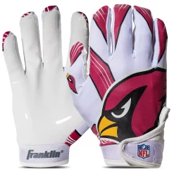 Franklin Sports Arizona Cardinals Youth NFL Football Receiver Gloves