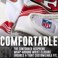 Franklin Sports San Francisco 49ERS Youth NFL Football Receiver Gloves 10 Franklin Sports San Francisco 49ERS Youth NFL Football Receiver Gloves -Kohls shop 6082464 ALT2
