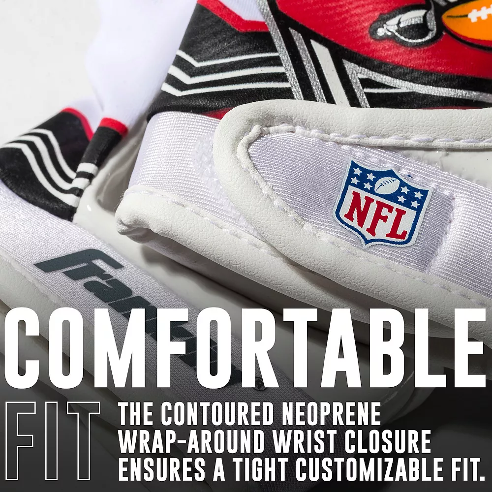 Franklin Sports Tampa Bay Bucaneers Youth NFL Football Receiver Gloves 8 Franklin Sports Tampa Bay Bucaneers Youth NFL Football Receiver Gloves - Image 8