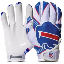 Franklin Sports Buffalo Bills Youth NFL Football Receiver Gloves