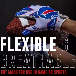 Franklin Sports Buffalo Bills Youth NFL Football Receiver Gloves -Kohls shop 6082469 ALT3