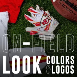 Franklin Sports Kansas City Chiefs Youth NFL Football Receiver Gloves -Kohls shop 6082475 ALT7