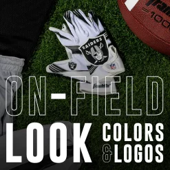 Franklin Sports Las Vegas Raiders Youth NFL Football Receiver Gloves 13 Franklin Sports Las Vegas Raiders Youth NFL Football Receiver Gloves -Kohls shop 6082478 ALT5