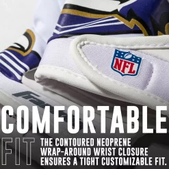 Franklin Sports Baltimore Ravens Youth NFL Football Receiver Gloves -Kohls shop 6082479 ALT6