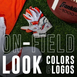 Franklin Sports Denver Broncos Youth NFL Football Receiver Gloves 14 Franklin Sports Denver Broncos Youth NFL Football Receiver Gloves -Kohls shop 6082481 ALT6