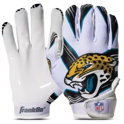 Franklin Sports Jacksonville Jaguars Youth NFL Football Receiver Gloves