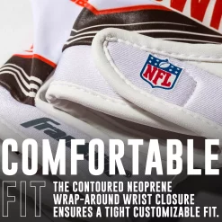 Franklin Sports Cleveland Browns Youth NFL Football Receiver Gloves -Kohls shop 6082492 ALT6