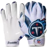 Franklin Sports Tennessee Titans Youth NFL Football Receiver Gloves