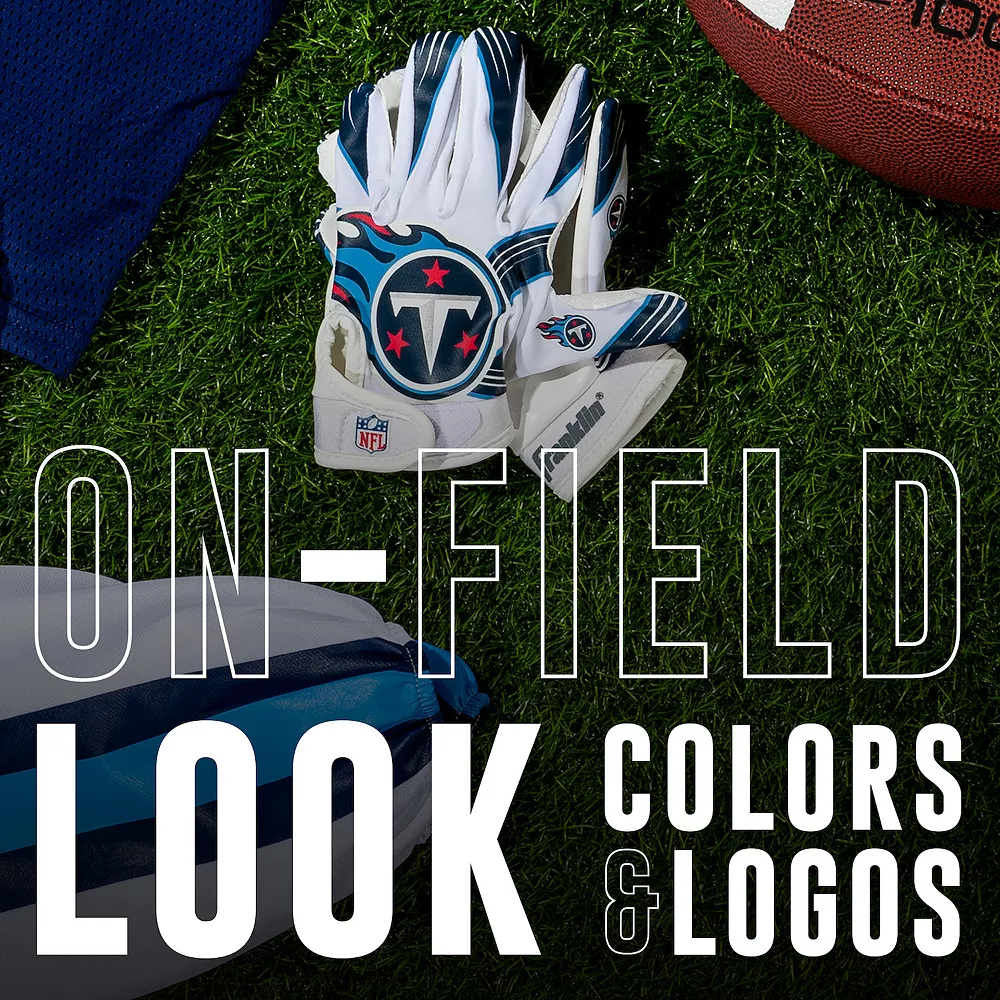 Franklin Sports Tennessee Titans Youth NFL Football Receiver Gloves 8 Franklin Sports Tennessee Titans Youth NFL Football Receiver Gloves - Image 8
