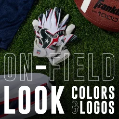 Franklin Sports Houston Texans Youth NFL Football Receiver Gloves -Kohls shop 6082494 ALT5