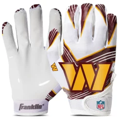 Franklin Sports Washington Commanders Youth NFL Football Receiver Gloves