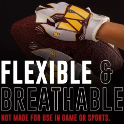 Franklin Sports Washington Commanders Youth NFL Football Receiver Gloves 14 Franklin Sports Washington Commanders Youth NFL Football Receiver Gloves -Kohls shop 6082496 ALT6