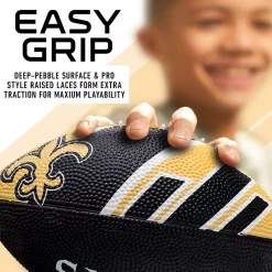 Franklin Sports NFL New Orleans Saints Mini 8.5" Football -Kohls shop 6082511 ALT4