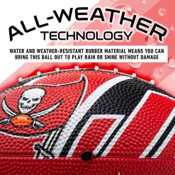 Franklin Sports NFL Tampa Bay Buccaneers Mini 8.5" Football -Kohls shop 6082512 ALT4