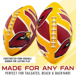 Franklin Sports NFL Arizona Cardinals Mini 8.5" Football -Kohls shop 6082515 ALT3