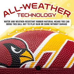 Franklin Sports NFL Arizona Cardinals Mini 8.5" Football -Kohls shop 6082515 ALT4