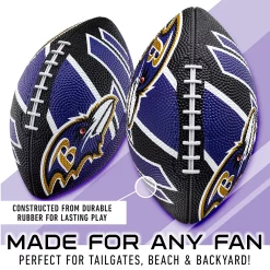 Franklin Sports NFL Baltimore Ravens Mini 8.5" Football -Kohls shop 6082518 ALT3