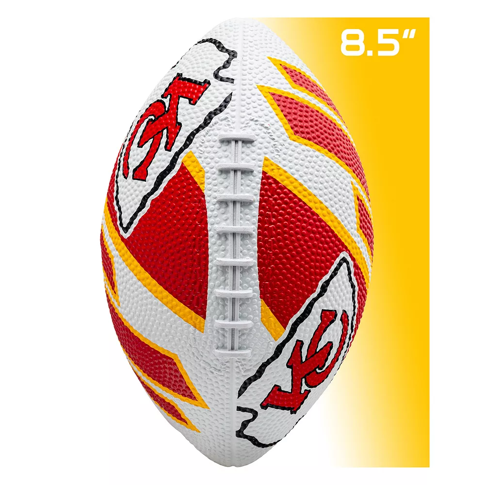 Franklin Sports NFL Kansas City Chiefs Mini 8.5" Football 5 Franklin Sports NFL Kansas City Chiefs Mini 8.5" Football - Image 5