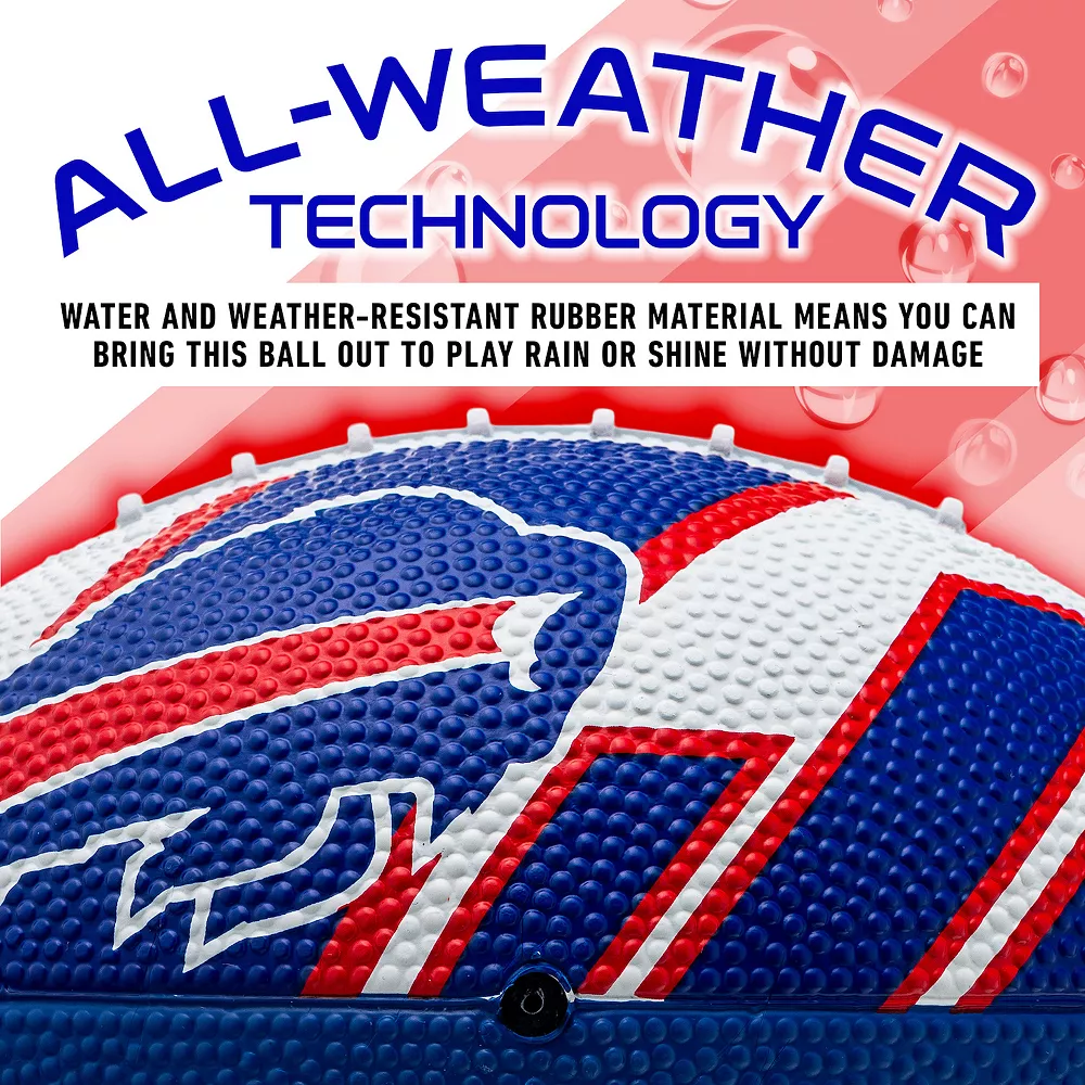 Franklin Sports NFL Buffalo Bills Mini 8.5" Football 3 Franklin Sports NFL Buffalo Bills Mini 8.5" Football - Image 3