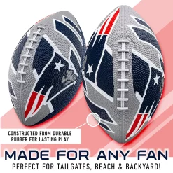 Franklin Sports NFL New England Patriots Mini 8.5" Football -Kohls shop 6082525 ALT3