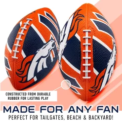 Franklin Sports NFL Denver Broncos Mini 8.5" Football -Kohls shop 6082528 ALT4