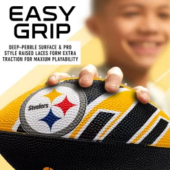 Franklin Sports NFL Pittsburgh Steelers Mini 8.5" Football -Kohls shop 6082530 ALT5
