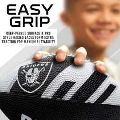 Franklin Sports NFL Las Vegas Raiders Mini 8.5" Football -Kohls shop 6082533 ALT4