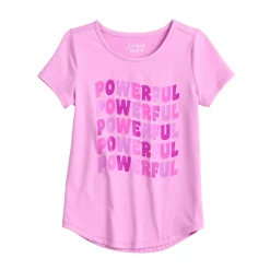 Girls 4-12 Jumping Beans® Shirttail Active Graphic Tee