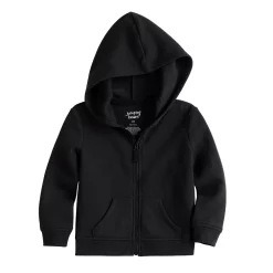 Toddler Girl Jumping Beans® Zip Fleece Hoodie -Kohls shop 6171433 Black