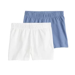 Girls 4-12 Jumping Beans® 2-pack Shortie Shorts -Kohls shop 6197050 Studio White
