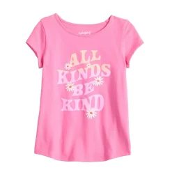 Toddler Girl Jumping Beans® Physical Adaptive Double-Layer Tee -Kohls shop 6224818 All Kinds Pink