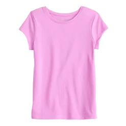 Girls 4-12 Jumping Beans® Essential Crewneck Tee -Kohls shop 6225189 Purple