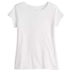 Girls 4-12 Jumping Beans® Essential Crewneck Tee -Kohls shop 6225189 White